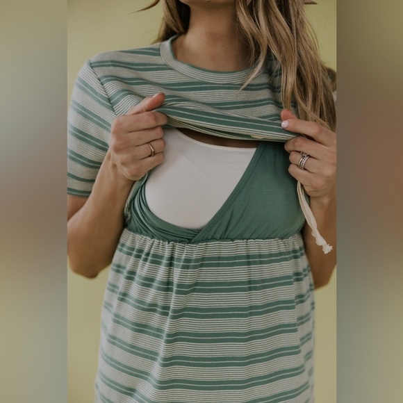 ROOLEE DRESS — nursing friendly size XXS. - Picture 2 of 9